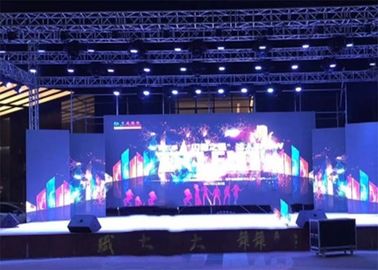 Ultra Slim Stage Rental LED Display With 500X1000mm Cabinet High Contrast Ratio