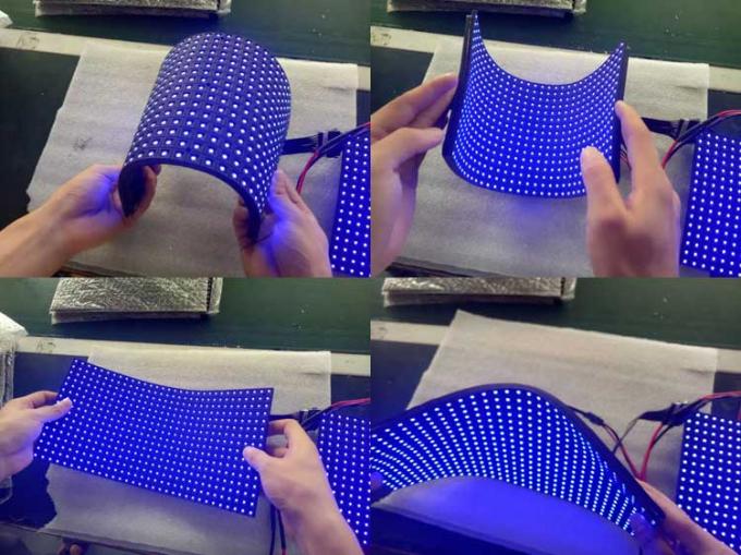 صفحه نمایش LED انعطاف پذیر خلاقانه صفحه بدون درز با فرمت بزرگ 1