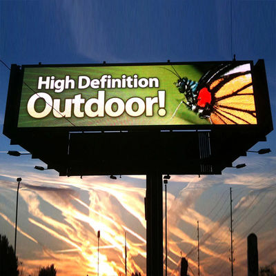 Outdoor Full Color LED Display LED Billboard For Commercial Advertising