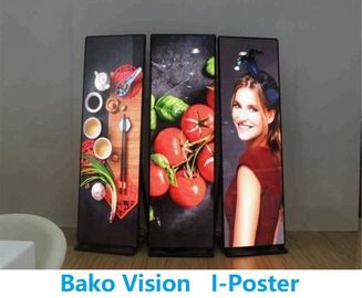 Indoor Advertising Fixed LED Poster Display LED Placard P2.5 P3 For Shop Mall / Hotel